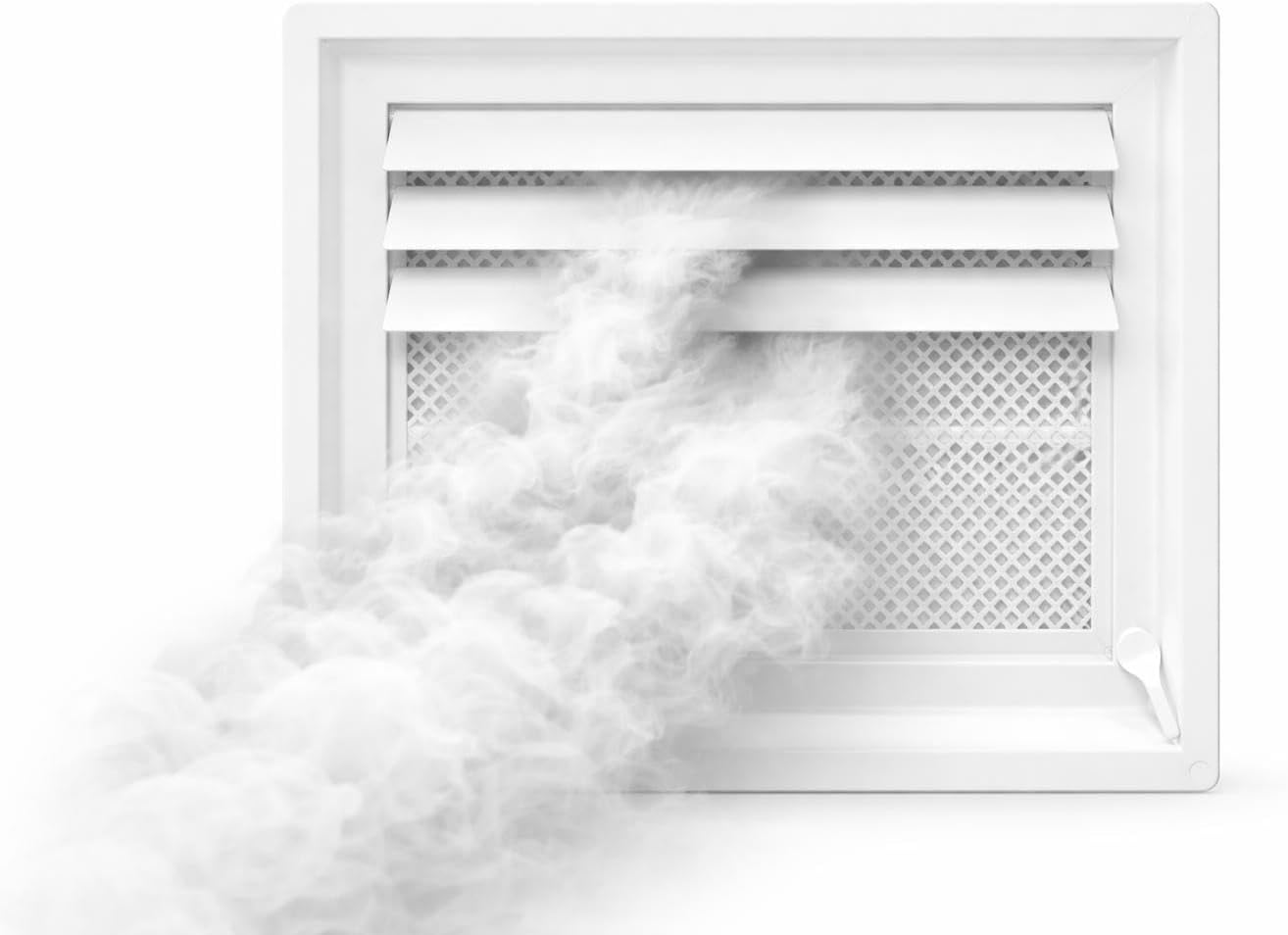 28x28 Fanli AspİratÖrlÜ Banyo Tuvalet Menfezİ Havalandirma Menfez