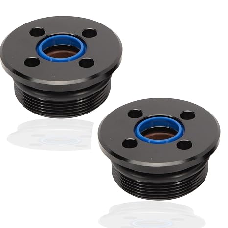 Trim Seal kit with 4 Stroke for Yamaha 115-300 HP 2 & 4 Stroke for Showa Style Trim Tilt Assy O-Ring Replacement 48630-96J02 48630-96J03 64E-43821-01-00 (2 PCS)