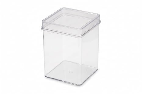 SPL Incu Tissue Plant Tissue Culture Vessel - Case of 120, Square 72 x 72 x 100 mm, Sterile Polystyrene, Clear, Single-Use, for Micropropagation and Explant Culture