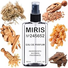 MIRIS No. 245652, Inspired by Wood and Spices, Long-Lasting Unisex Eau de Parfum for Women & Men, Spray 3.4 Fl Oz / 100 ml