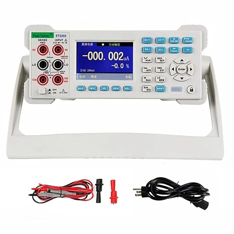 East Tester ET3255 Desktop Digital Multimeter 220000 Counts DCV ACV DCI ACI Tester Five and A Half Digits Multiple Math Function