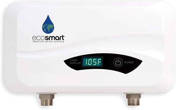Ecosmart POU 6 Point of Use Electric Tankless Water Heater, 6 KW