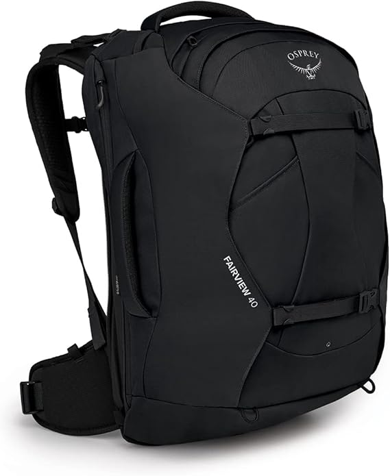 Osprey Fairview 40L Women's Travel Backpack, Black