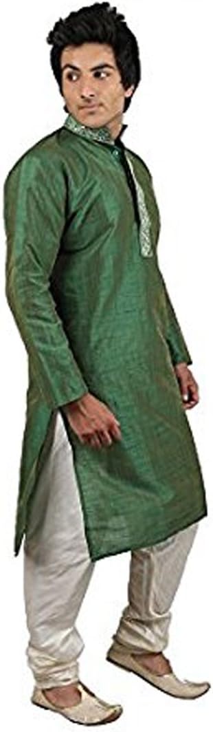 Royal Kurta Men's Silk Blend Kurta Pyjama Set