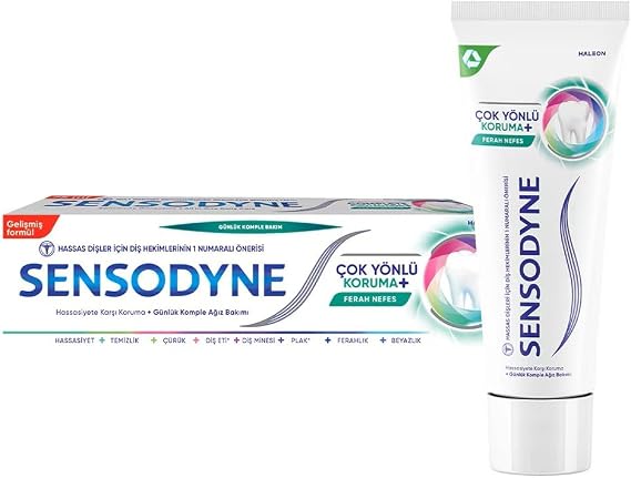 SENSODYNE Çok Yönlü Koruma+ Ferah Nefes Diş Macunu 75 Ml