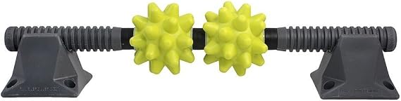 RUMBLE ROLLER Beastie Bar Massage Bar (Green with Stands)