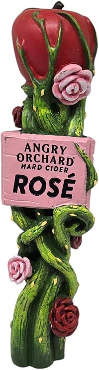 Angry Orchard Rose Tap Handle