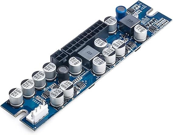 Iesooy 12V 300W DC DC ATX Peak Pico PSU ATX Switch Mining PSU 24pin Mini ATX PC Power Supply for Computer