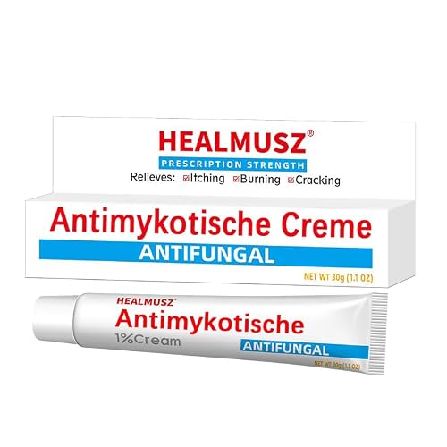 Antifungal Cream 30g Antifungal Skin Cream to Relieve Itching in the Groin Area Ringworm Eczema for Athletes Foot Relieves Itching Soothes Fungal Skin for Face and Body