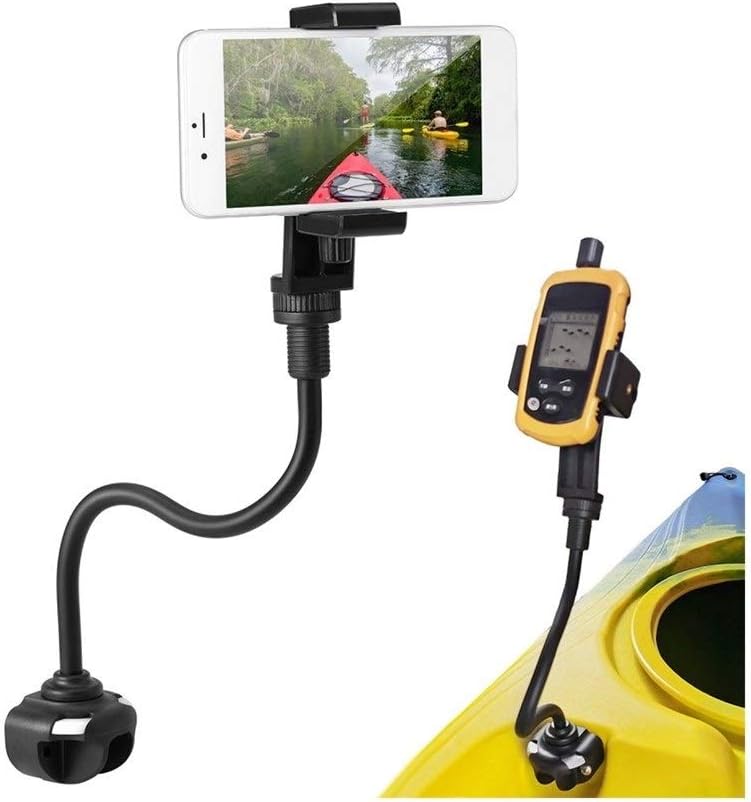 youyu6-2o521 Kayak Accessories Kayak Phone Mount Universal Boat Bracket Canoe Camera Mount Holder with Flexible Long Arm Kayak Accessories Mobile Support Outdoor Surfing Equipment