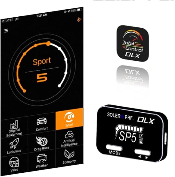 DLX302 BT Throttle Controller for JEEP Commander (2007-2010).
