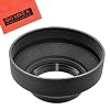 49mm Soft Rubber Lens Hood for Canon EF 50mm f/1.8 STM Lens