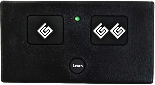 Ghost Controls Authentic AXS1 3-Button Remote Transmitter for Automatic Gate Openers