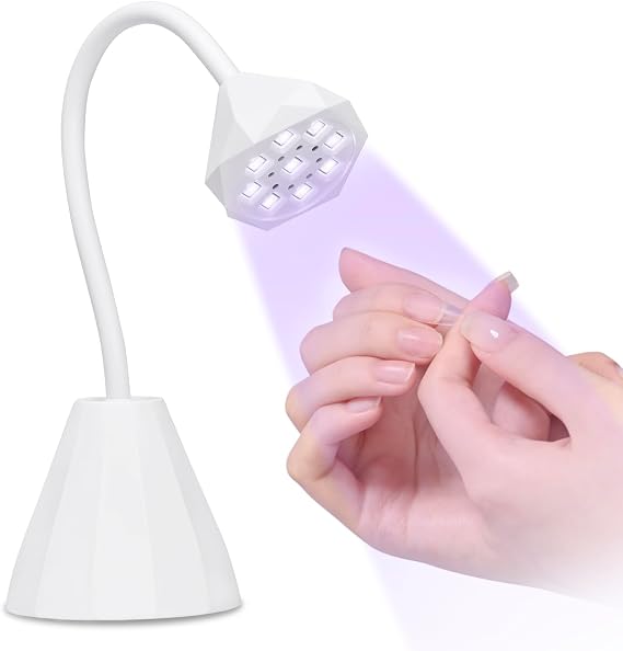 GAOY Omin-Cure Nail Lamp, UV Light for Gel Nails, Cordless Rechargeable