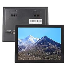 Dpofirs 8 Inch Touchscreen Monitor, Capacitive LED Backlit Multi Touch Monitor for Supermarket, Restaurant, VGA Inputs, 1024x768 Resolution (US Plug)