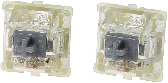 RGB Cherry Mx Switches Keycap Keyswitches Keymodule Mechanical Keyboard Switches Replacement (Silver 3 Pin 2 Pcs) For Mechanical Keyboard