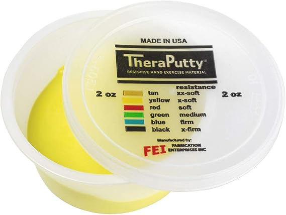 Therapy Putty Theraputty Yellow Each Fabrication Enterprises (10-0900) Sold As Ea