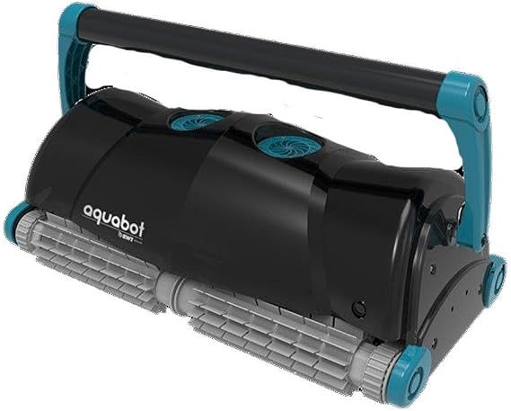 BWT AQUABOT UltraMAX PVC Commercial Pool Cleaning Robot, Automatic Floor Cleaning, 3 Cleaning Cycles Up to 6 Hours, Powerful 10,000 GPH Suction, 150ft Cable - Ideal for All Surfaces Except Tile