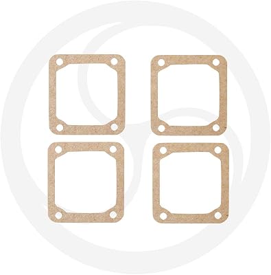 fits YAMAHA BANSHEE YFZ 350 VALVE SEAT INTAKE MANIFOLD REED BLOCK GASKET 4 PACK