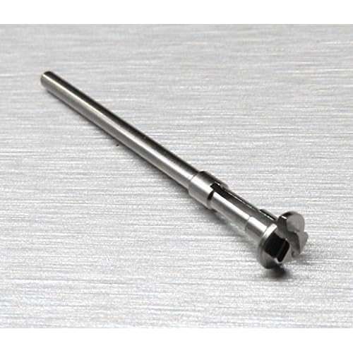 Mini SNAP ON Mandrel Stainless Steel for BC Discs Brass Center Moores HP Made in Germany