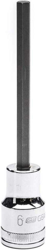 GEARWRENCH 1/2" Drive Long Length Hex Bit Socket, 6mm - 82579