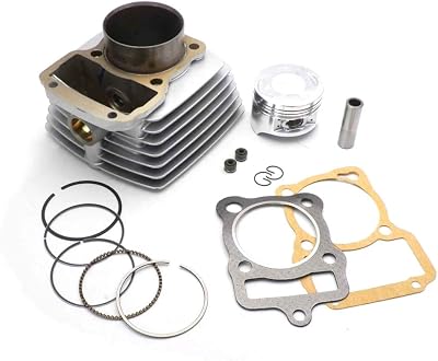 62mm Cylinder Piston Kit Compatible with Taotao Lifan CG150cc Dirt Bike Pit Bike ATV Motorcycle