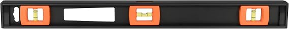 Johnson Level & Tool 3724 Professional Aluminum, 24", Black, 1 Level