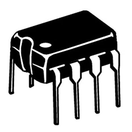 Texas Instruments LM741CN/NOPB Single General Purpose OP Amplifier, 18V, 8-Pin MDIP Rail, 3.3 mm H x 9.27 mm L x 6.35 mm W (Pack of 10)