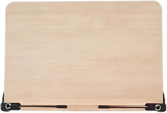 BestBookStand O102 Adjustable Foldable Book Stand Portable & Compact, Durable MDF, Made in Korea Ideal for Reading, Studying, and Tablet Support