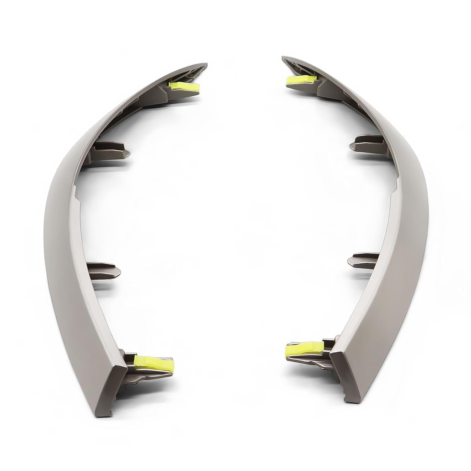 2pcs Upper Side Central Dashboard Cover Strip Trim Compatible with Corolla 55436-02330 Left, 55435-02370 Right 2009 2010 2011 2012 2013 Dash Board AC Outlet Vent Panel Trim
