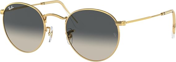 Ray-Ban RB3447 Sunglasses Bundle: RB 3447 ROUND METAL and Universal Anti-slip Silicone Leash