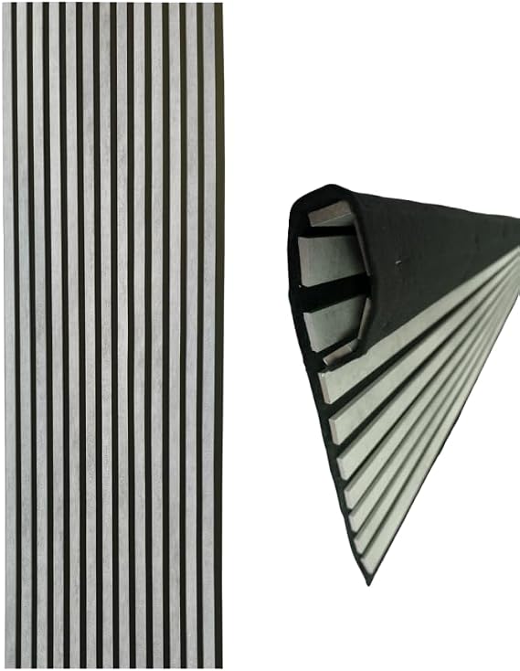 Decoala Akustik Duvar Paneli, Teak Rengi, Ses Yalıtımlı, Modern Stil, 60x275 cm, 9mm Kalınlık, Ahşap Görünümlü (Açık Taş)
