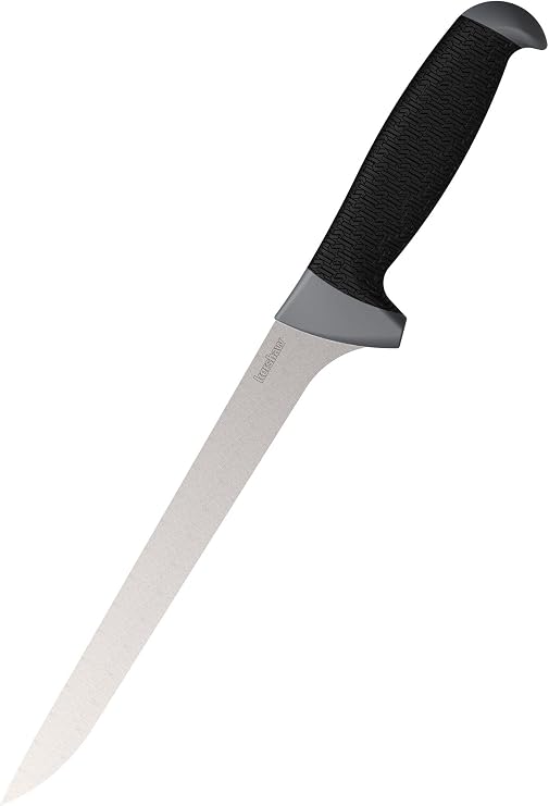 Kershaw 7.5" Narrow Fillet Knife, Black, 7.5 Inch Blade