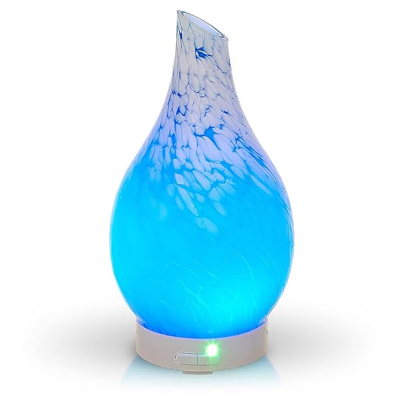 Aromar Blue Patterns Abstract Diffuser, 1 EA