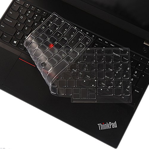 Keyboard Protector Cover for Lenovo 15.6 Thinkpad T570 T580 T590, E580 E585 E590, P51S P52 P52S P72 Business Notebook