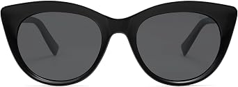 SOJOS Trendy Polarized Sunglasses for Women,Retro Cat Eye Womens Sun Glasses SJ2221