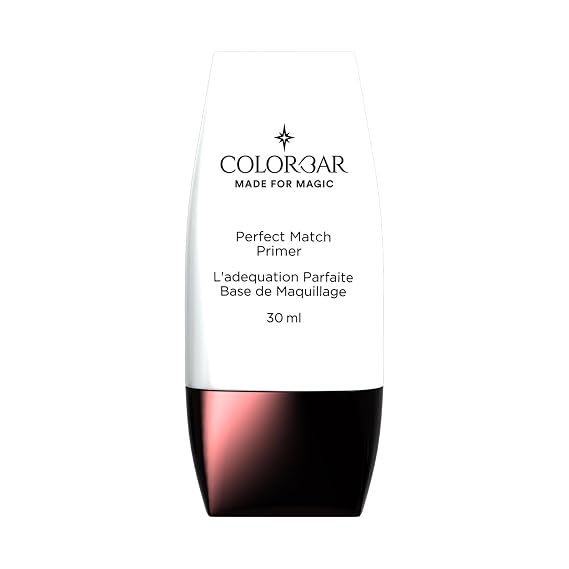 Colorbar Perfect Match Primer - Gel-Based Formula for Flawless Makeup - Face Primer with Nourishing Ingredients Hydrate Skin - Paraben Free - 1 oz