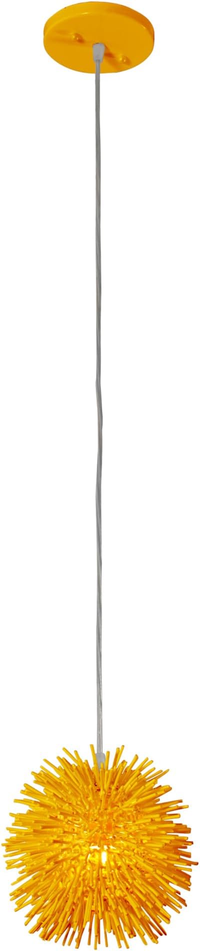 Varaluz Urchin 1-Light Uber Mini Pendant - Un-Mellow Yellow