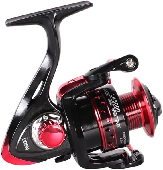 Fishing Reel with Foldable Arm and Lightweight Structure, Ideal for Outdoor Fishing, Reliable Performance in Various Conditions