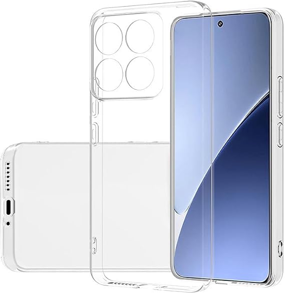 Compatible Mi 14 Case Zore Super Silicone Cover Transparent for Zore Xiaomi