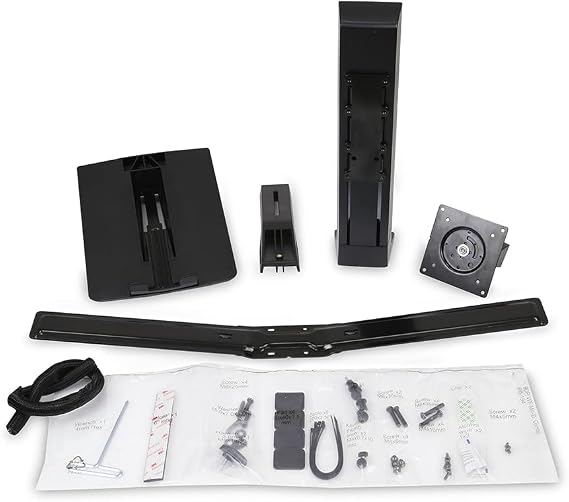 Ergotron Workfit LCD and Laptop Kit, Black