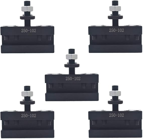 findmall 5Pcs AXA 250-102 Quick Change Tool Holder, 12 Inch Swing Diameter