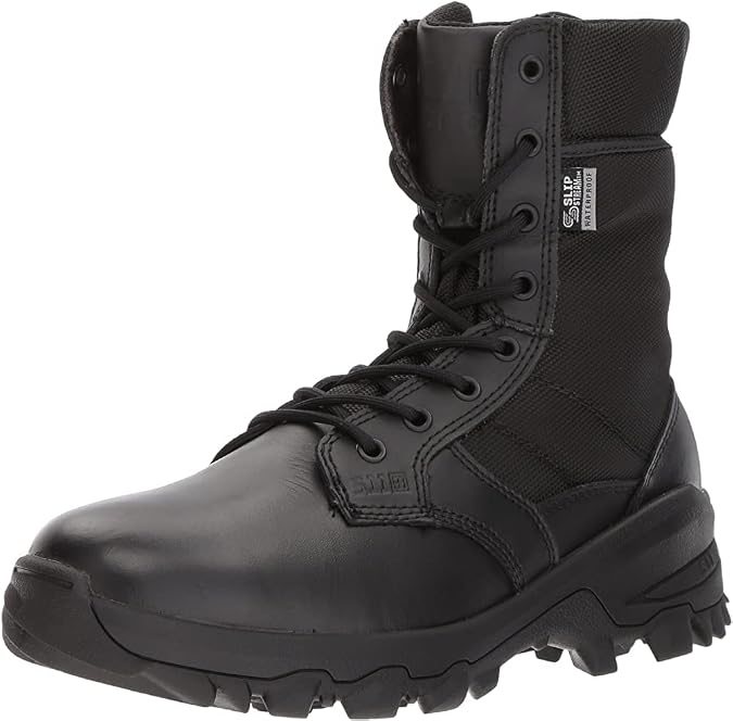 5.11 Tactical Men's 8" Leather Speed 3.0 Waterproof Combat Military Boots, Style 12371
