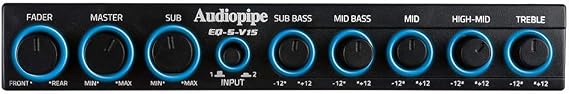 AUDIOPIPEMAP Audiopipe 5 Band Graphic EQ