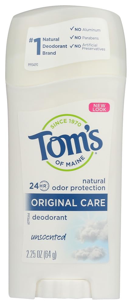 Toms of Maine Original Care Natural Deodorant Stick Unscented