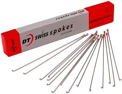 Dt Swiss AlloyNi 258 2.0/1.8 Comp Spokes (Box of 72), Black