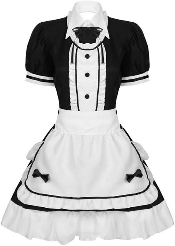 Anime K On Cosplay Costumes Yui Hirasawa Mio Akiyama Azusa Nakano Maid Uniforms Halloween Party