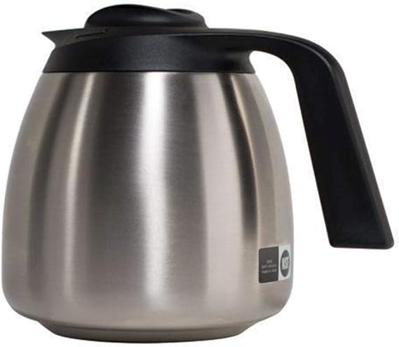 Bunn Seamless Thermal Carafe, 1.9 L, Black