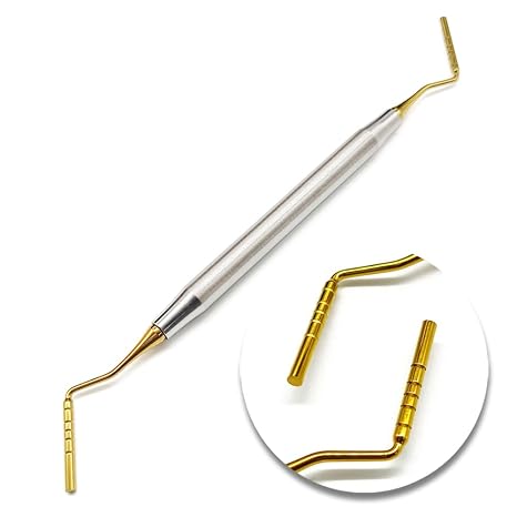 Titanium Coated Dental Bone Graft Restorative Kit Bone Powder Filling Instrument Dental Spatula Filler Tool (1 piece C)