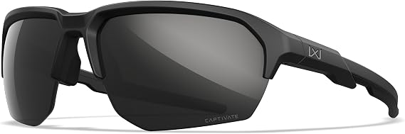 Wiley X JAKL Ballistic Rated Sunglasses, Safety Glasses for Men and Women, UV Eye Protection for Shooting and Outdoor